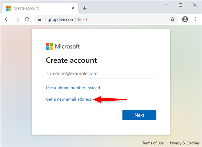 3 ways to create a Microsoft account from your browser